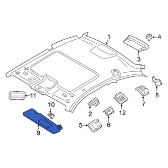 BMW OE - Right Sun Visor