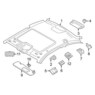 BMW OE - Roof - Interior Trim (Coupe)