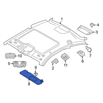 BMW OE - Front Right Sun Visor