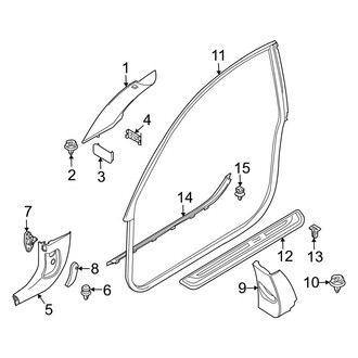 BMW OE - Pillars, Rocker & Floor - Interior Trim (Coupe)