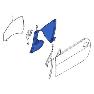 BMW OE - Front Left Window Regulator