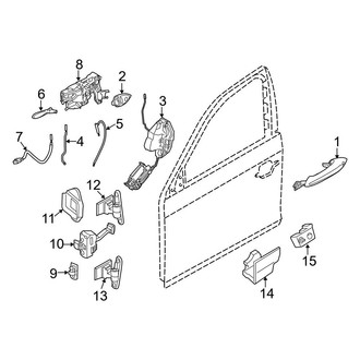 BMW OE - Door - Lock & Hardware