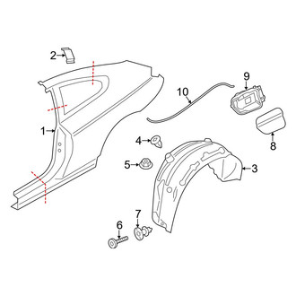 BMW OE - Quarter Panel & Components (Coupe)