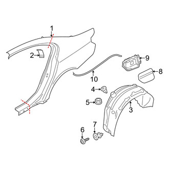 BMW OE - Quarter Panel & Components (Sedan)