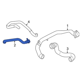 BMW OE - Lower Engine Coolant Pipe