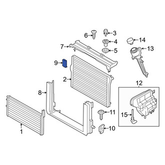 BMW OE - Radiator Mount Bracket