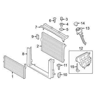 BMW OE - Cooling - Radiator & Components (Main), (Base)