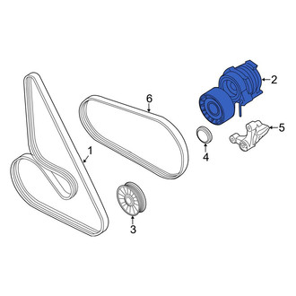 BMW OE - Accessory Drive Belt Tensioner Assembly