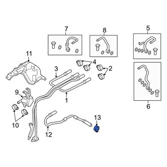 BMW OE - Engine Coolant Reservoir Hose Clamp