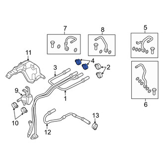 BMW OE - Engine Coolant Reservoir Hose Clamp