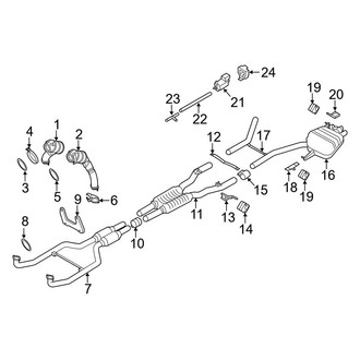 BMW OE - Exhaust System - Exhaust Components (Base)