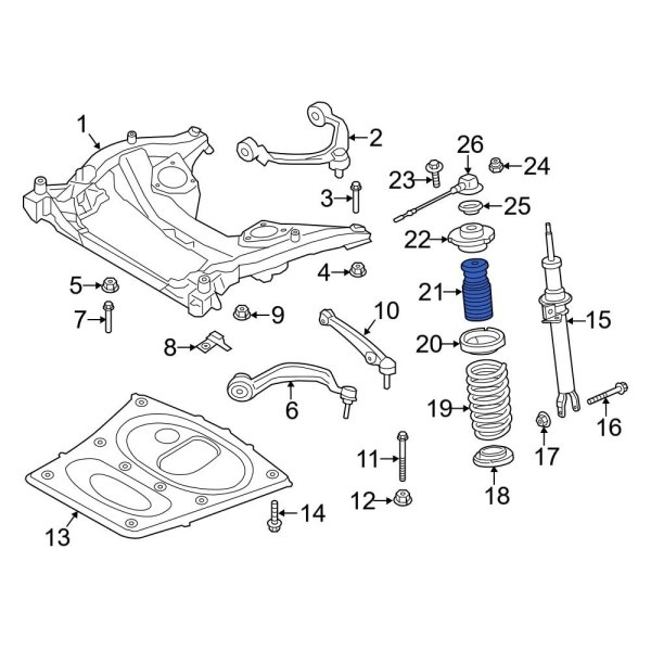 Suspension Strut Bumper