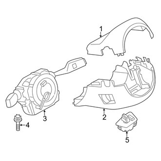 BMW OE - Steering Column - Shroud, Switches & Levers (Base)