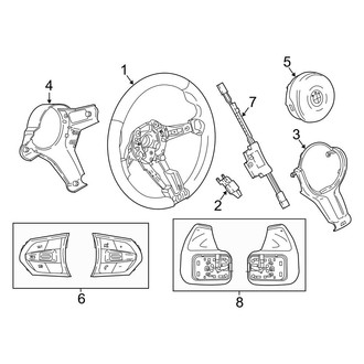 BMW OE - Steering Wheel (With M Package), (Convertible)