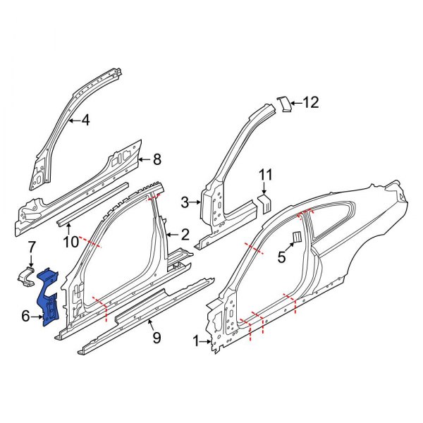 Body A-Pillar Reinforcement