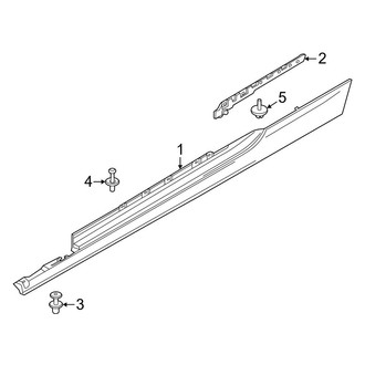 BMW OE - Pillars, Rocker & Floor - Exterior Trim (Coupe)