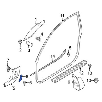 BMW OE - Front Hood Release Handle
