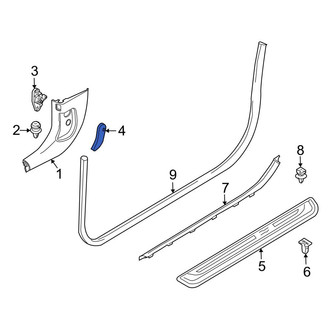 BMW OE - Front Hood Release Handle