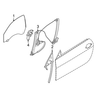 BMW OE - Door - Glass & Hardware (Base)