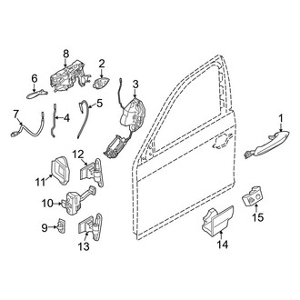 BMW OE - Door - Lock & Hardware