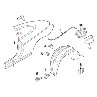 BMW OE - Quarter Panel & Components (Coupe)