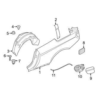 BMW OE - Quarter Panel & Components (Convertible)