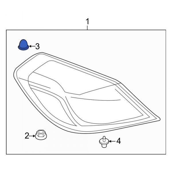 Tail Light Grommet