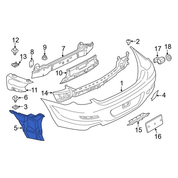 Bumper Cover Bracket