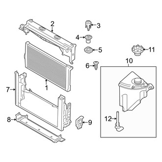 BMW OE - Cooling - Radiator & Components (Main), (Base)
