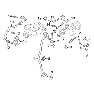 BMW OE - Cooling - Hoses & Pipes