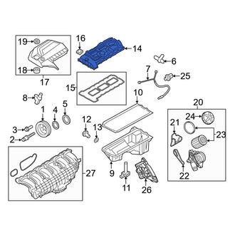 BMW OE - Engine Valve Cover