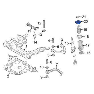 BMW OE - Front Suspension Strut Mount