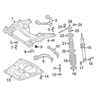 BMW OE - Lower Suspension Control Arm Nut