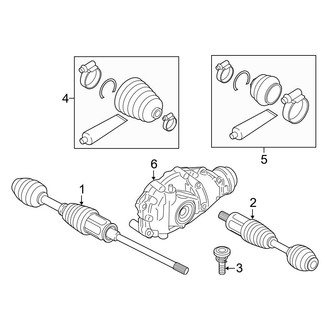 BMW OE - Front Suspension - Drive Axles (Base)
