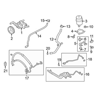 BMW OE - Steering Gear & Linkage - Pump & Hoses (Hydraulic)