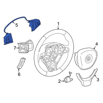 BMW OE - Steering Wheel Radio Controls