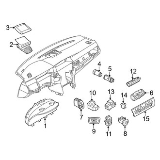 BMW OE - Instrument Panel - Cluster & Switches (Base)