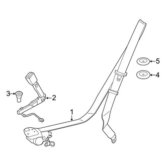 BMW OE - Restraint Systems - Front Seat Belts