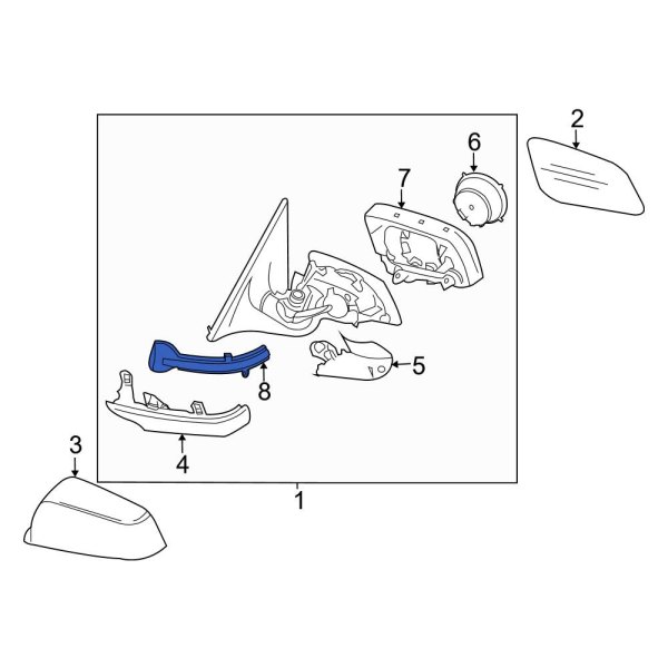 Turn Signal Light Lens