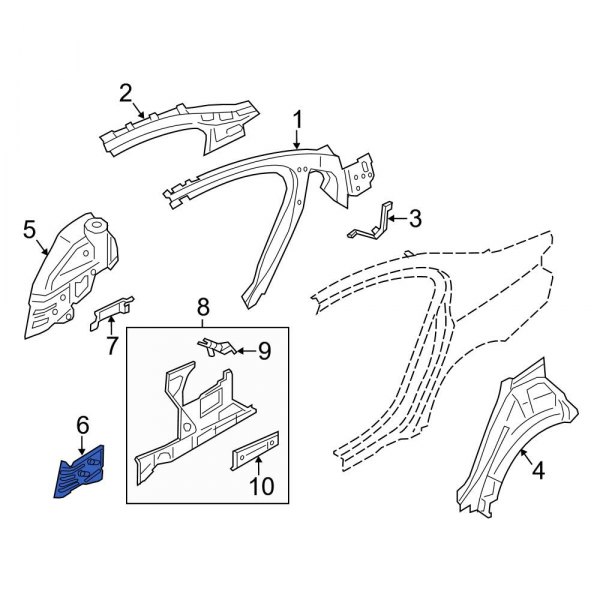 Quarter Panel Reinforcement