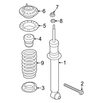 BMW OE - Rear Suspension - Struts & Components