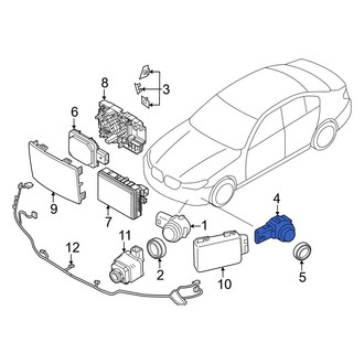 BMW OE - Rear Outer Parking Aid Sensor