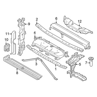 BMW OE - Radiator Support
