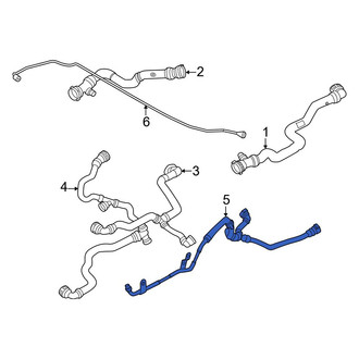 BMW OE - Engine Coolant Pipe