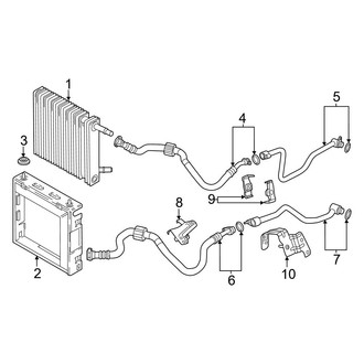 BMW OE - Cooling - Engine Oil Cooler (4.4L)