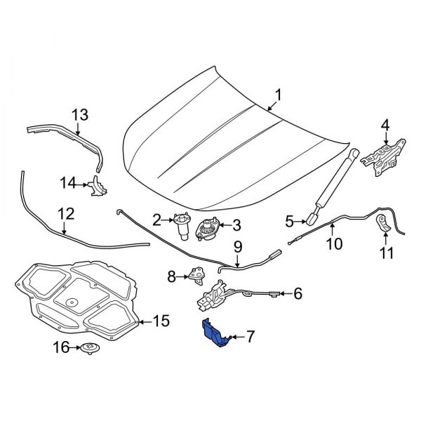 Hood Latch Cover