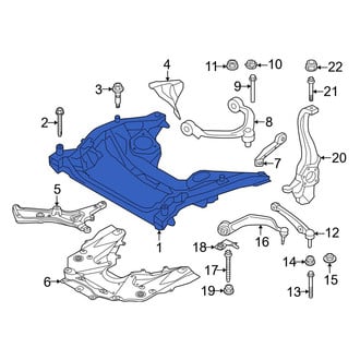 BMW OE - Front Suspension Subframe Crossmember