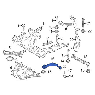 BMW OE - Front Left Lateral Arm and Ball Joint Assembly