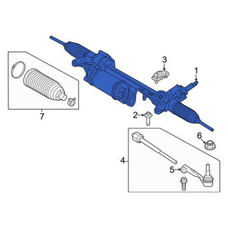 BMW OE - Front Rack and Pinion Assembly