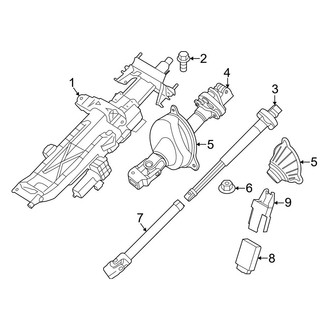 BMW OE - Steering Column - Housing & Components